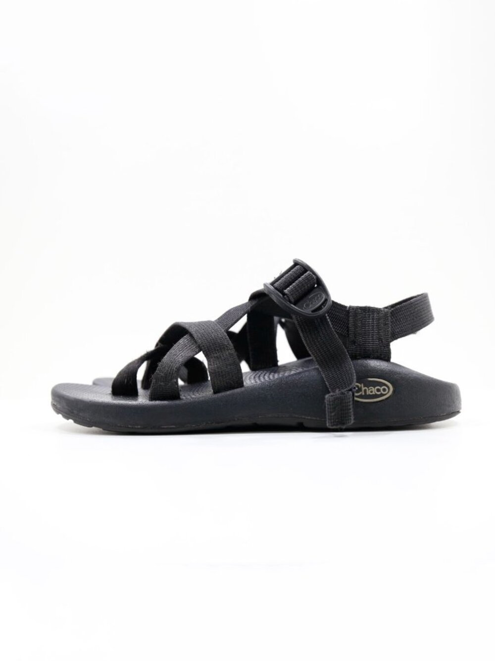 Chaco Z/1 Classic Black Nylon Adjustable Footbed Sandals - Women's 8